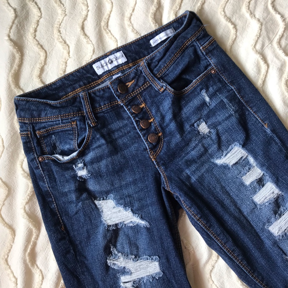 Distressed Jeans